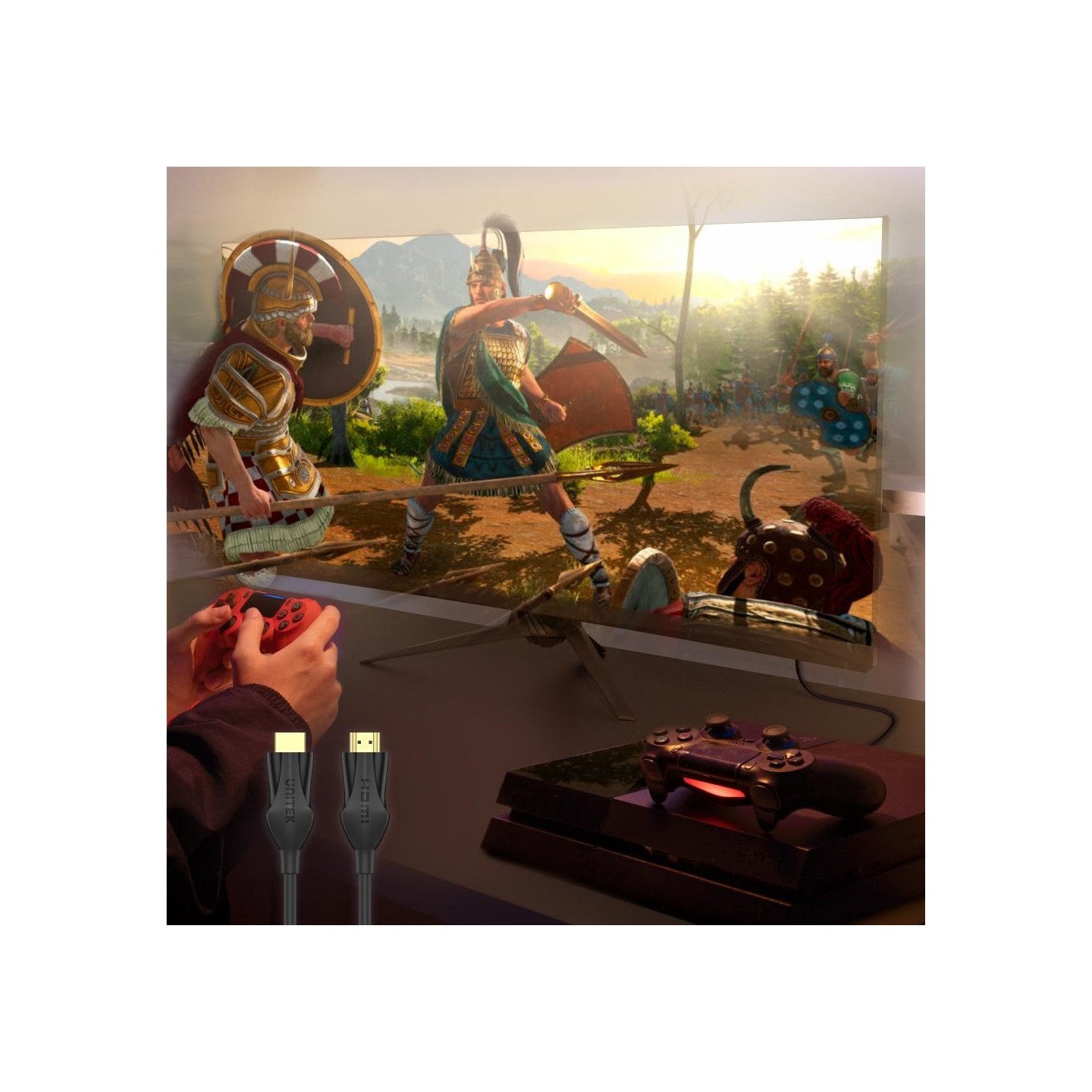 Unitek HDMI Cable - C11060BK-3M - 8K HDMI 2.1 120Hz Cable 3.0m — Buy in Cyprus with Fast Delivery