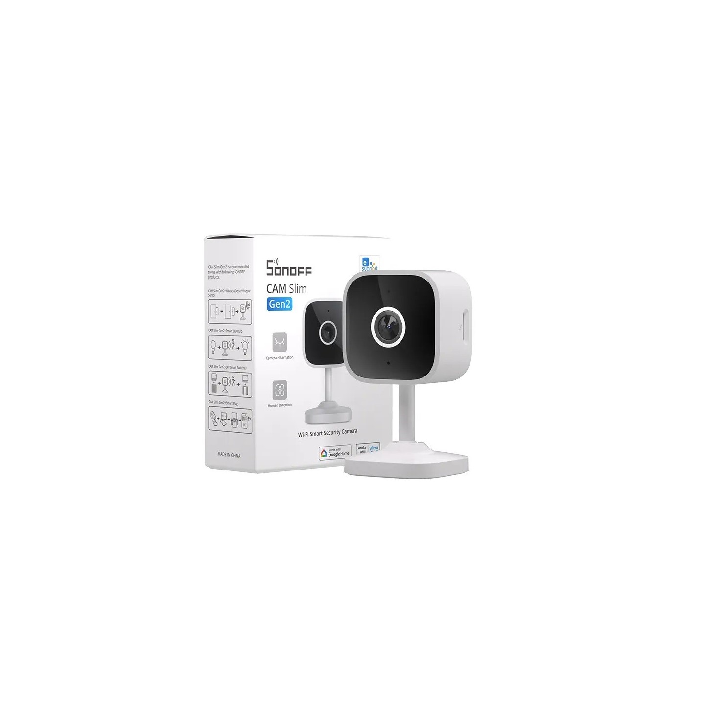 Sonoff Smart WiFi IP Security Camera - CAM-S2 — Buy in Cyprus with Fast Delivery