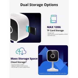 Buy Sonoff Smart WiFi IP Security Camera - CAM-S2 in Cyprus, Nicosia, Limassol, Larnaka, Pafos