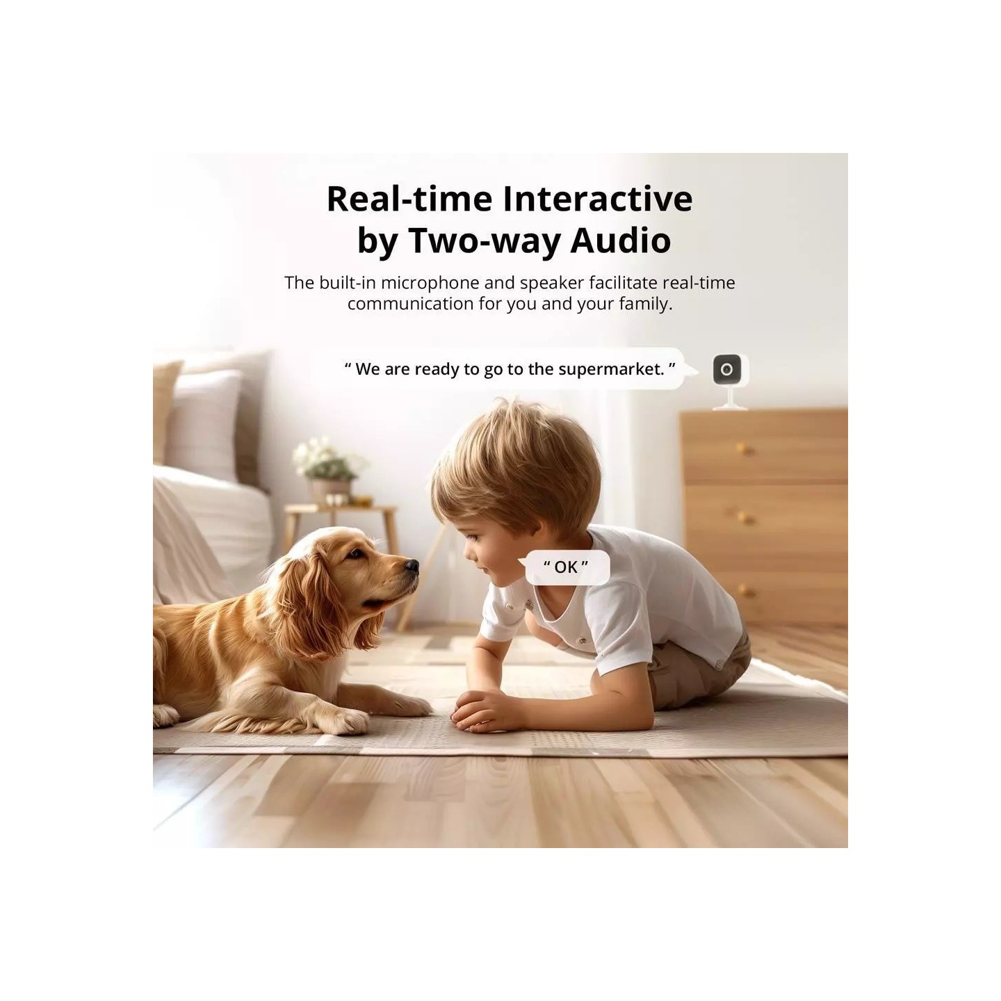 Sonoff Smart WiFi IP Security Camera - CAM-S2 — Buy in Cyprus with Fast Delivery