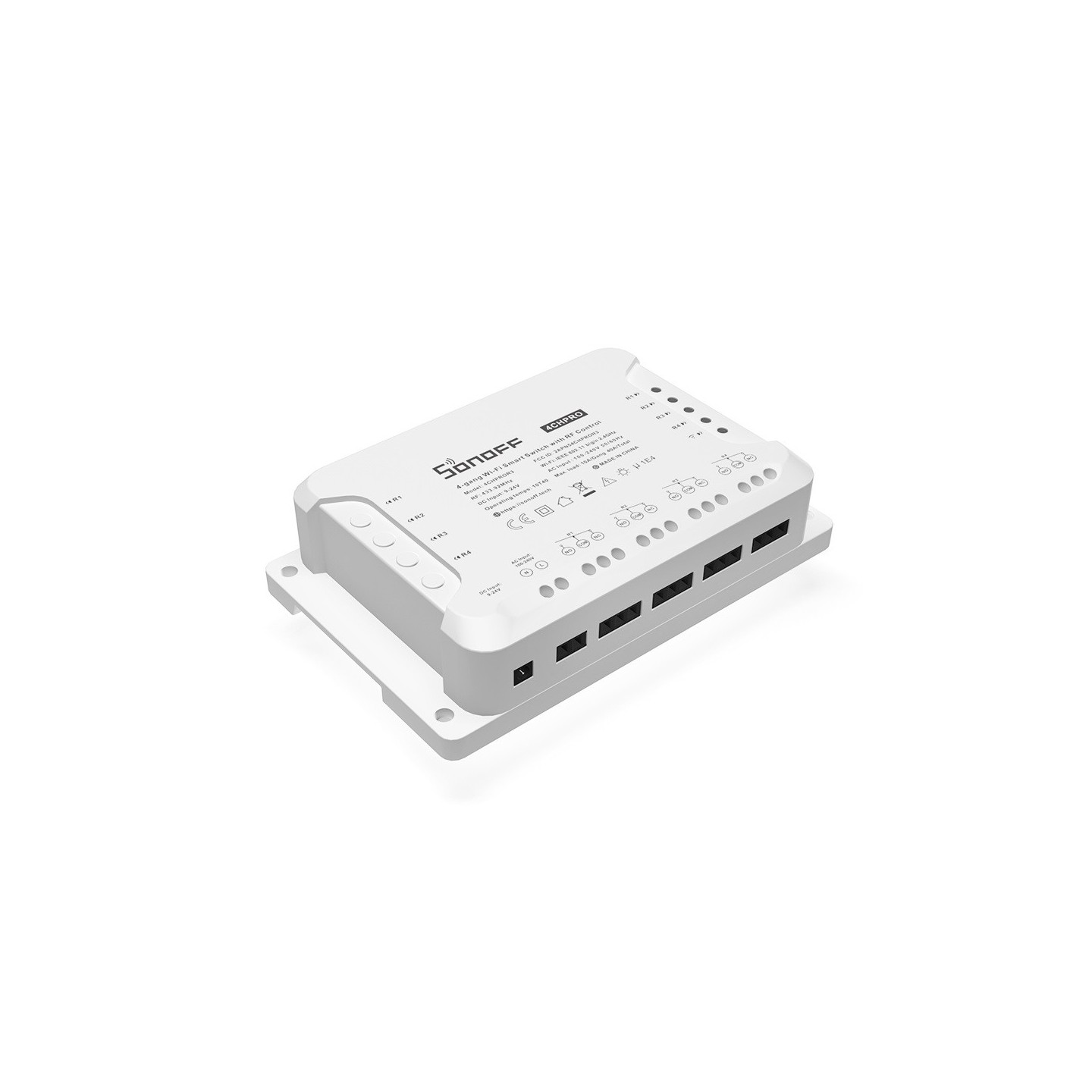 Sonoff WiFi Smart Switch - 4CH Pro R3 - WiFi Smart Switch — Buy in Cyprus with Fast Delivery