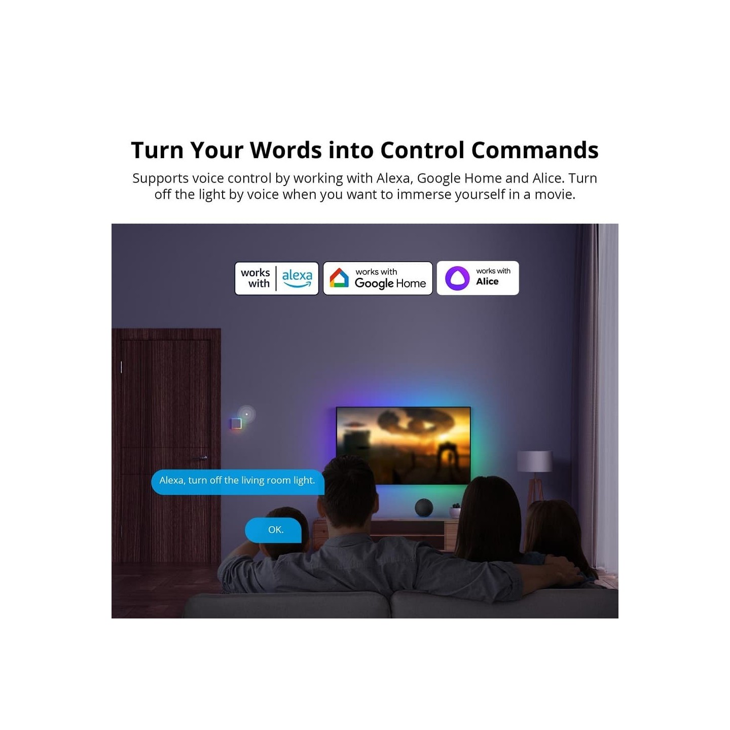 Sonoff Smart Wall Touch Switch - T54C-WiFi - 4-Button White — Buy in Cyprus with Fast Delivery