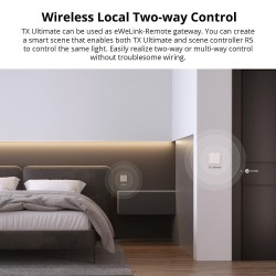 Buy Sonoff Smart Wall Touch Switch - T54C-WiFi - 4-Button White in Cyprus, Nicosia, Limassol, Larnaka, Pafos