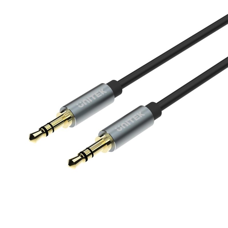 Buy Unitek Audio Cable - Y-C922ABK - 3.5mm to 3.5mm - 1.5m in Cyprus, Nicosia, Limassol, Larnaka, Pafos