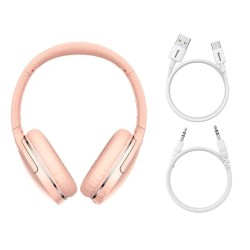 Buy Baseus Encok Wireless Headphone - D02 Pro - Pink in Cyprus, Nicosia, Limassol, Larnaka, Pafos