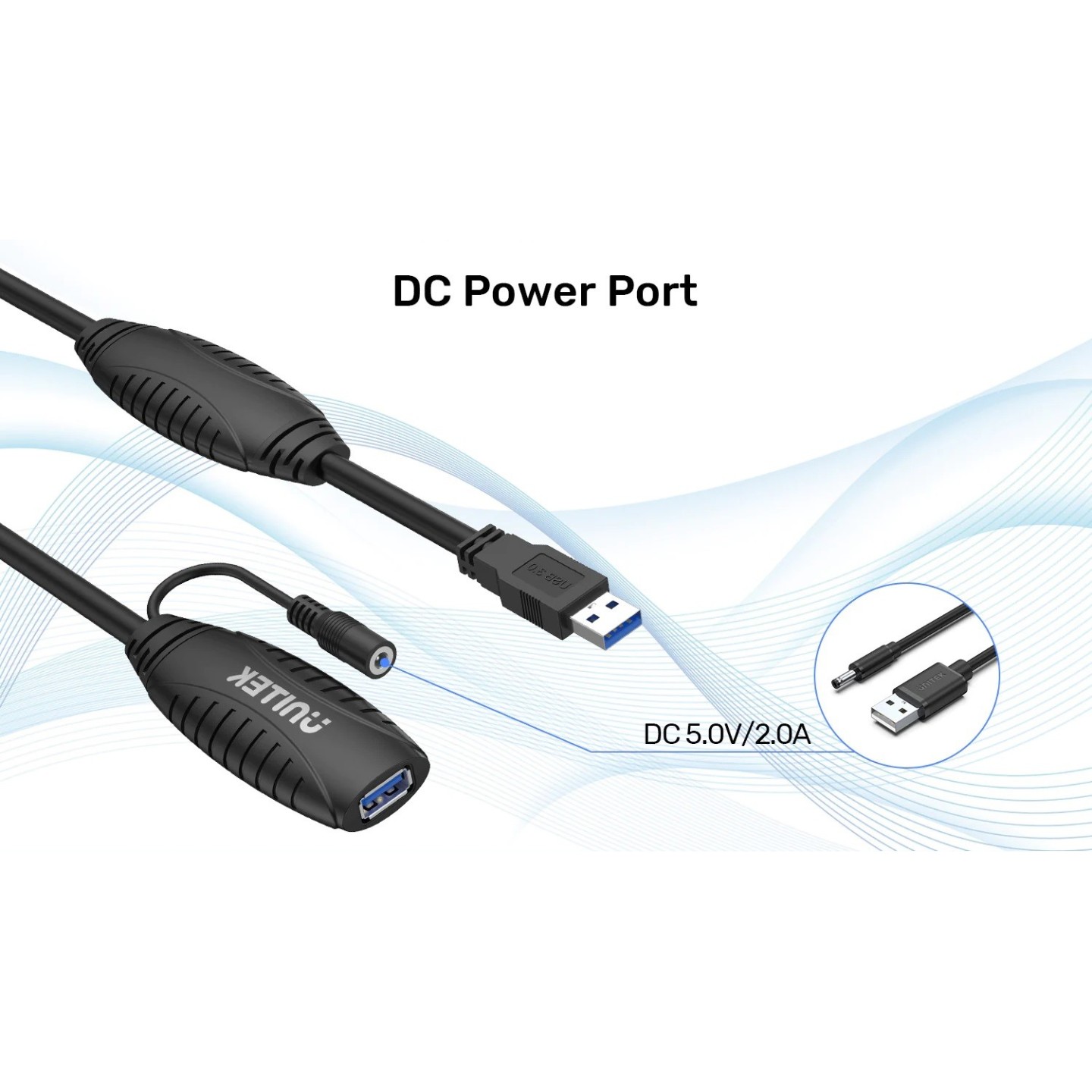 Unitek UCE USB-A 3.0 Active Extension - Y-3003C - USB-A 3.0 Active Extension 15.0m — Buy in Cyprus with Fast Delivery