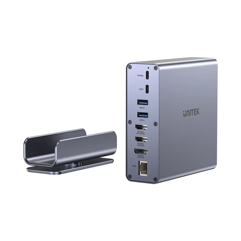 Buy Unitek 15in1 USB-C Hub - D1135A - Supports Macbook M1 Triple 4K Displays PD1... in Cyprus, Nicosia, Limassol, Larnaka, Pafos