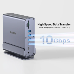 Unitek D1135A 15in1 USB-C Hub Triple 4K Mac M1 Support PD100W — Armenius Store Cyprus