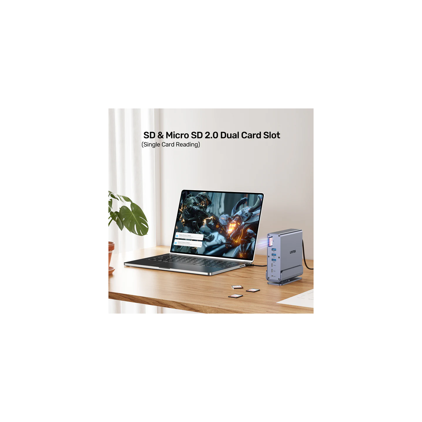 Unitek D1135A 15in1 USB-C Hub Triple 4K Mac M1 Support PD100W — Armenius Store Cyprus