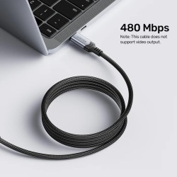 Buy Unitek MC USB-C Cable - C14110GY-2M - PD240W USB3.1 E-Marker 2.0m in Cyprus, Nicosia, Limassol, Larnaka, Pafos