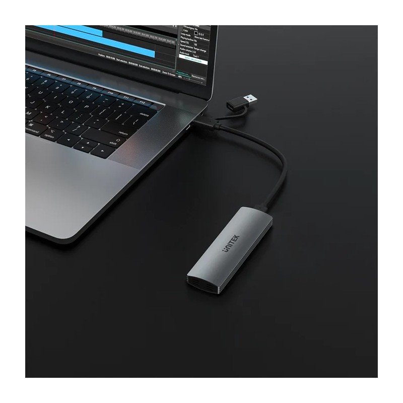 Buy Unitek uDrive - S1230A - M2 NVMe SATA SSD Enclosure USB-C 3.1 Gen2 in Cyprus, Nicosia, Limassol, Larnaka, Pafos