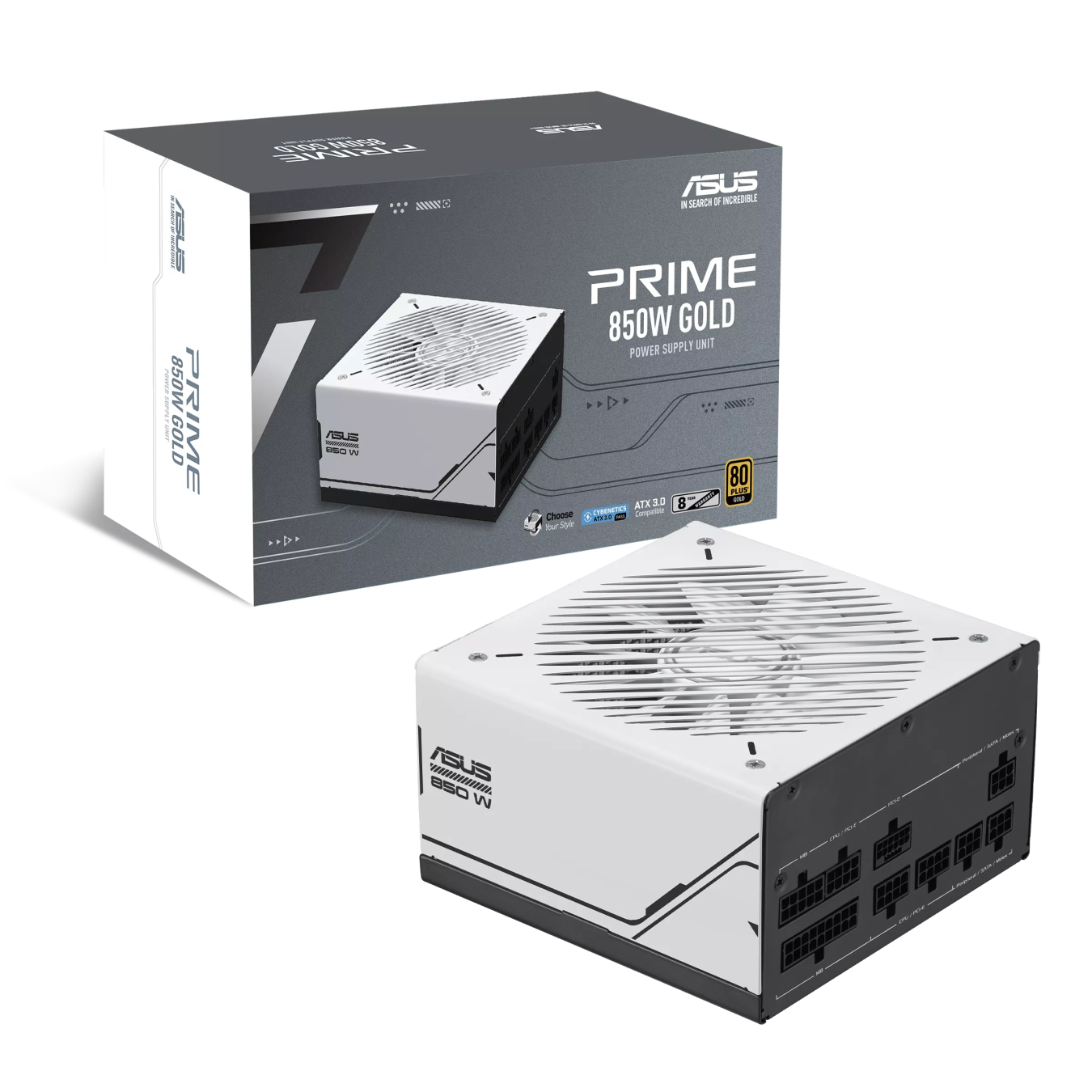 ASUS Gaming PSU 850W Gold Modular 80+ PRIME - AP-850G - ASUS Gaming PSU 850W Gold Modular 80+ PRIME
