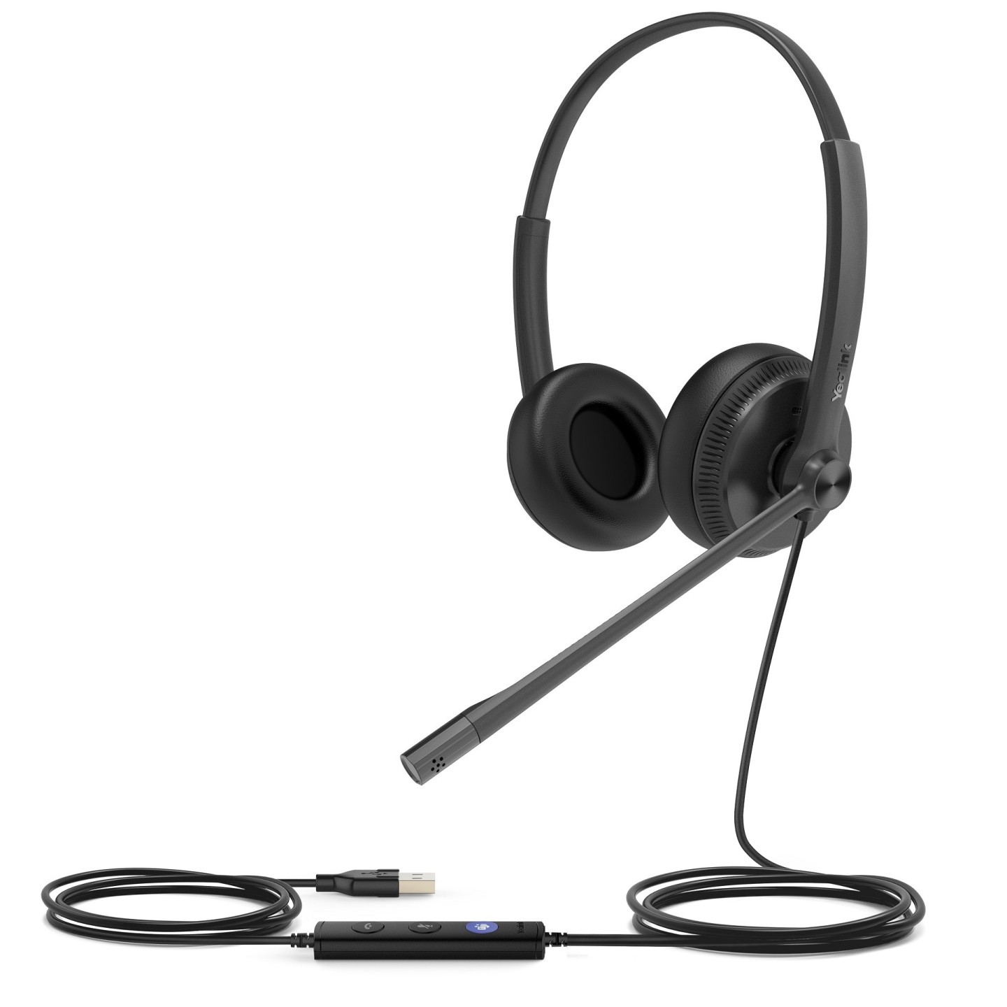 Yealink UH34 Dual Wired USB-A Noise Cancelling Teams Headset (Boxed) — Buy in Cyprus with Fast Delivery