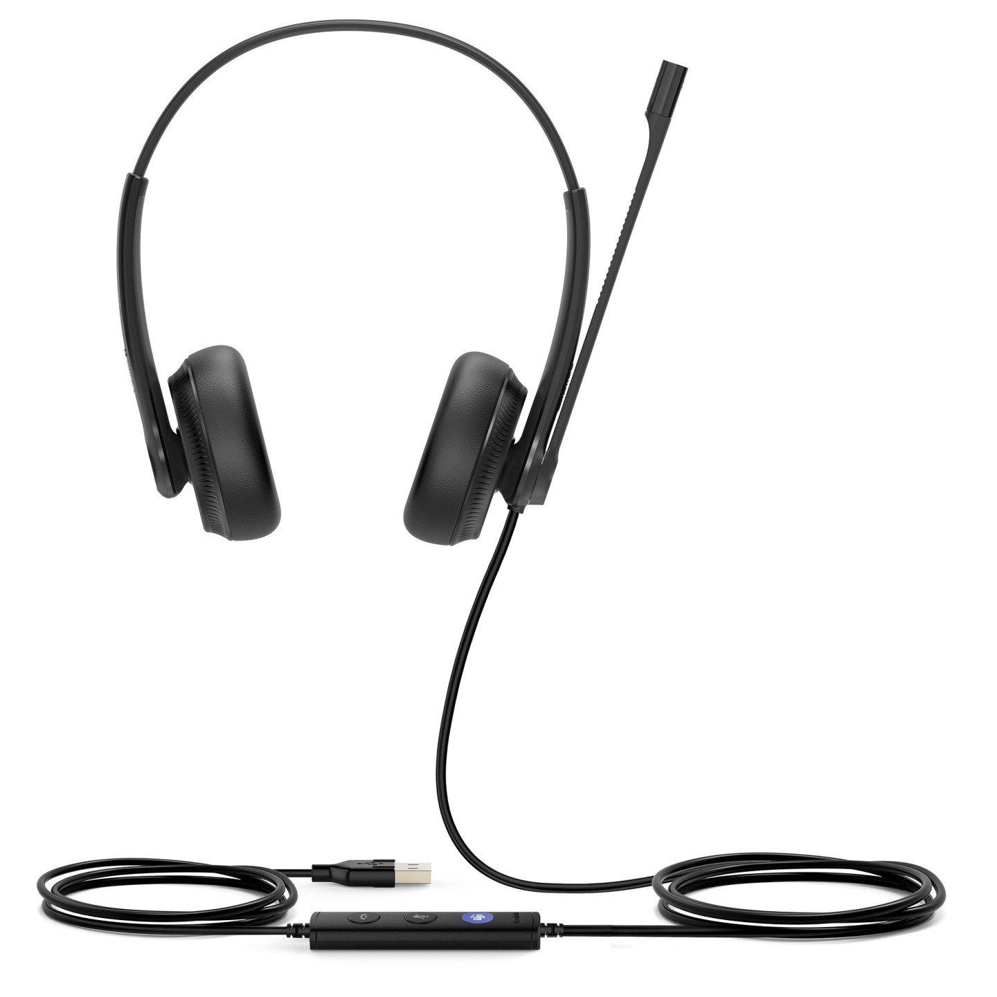 Yealink UH34 Dual Wired USB-A Noise Cancelling Teams Headset (Boxed) — Buy in Cyprus with Fast Delivery