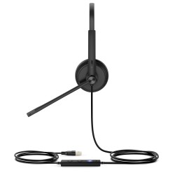 Buy Yealink Headset - UH34 - Wired USB Noise Cancelling USB-A Dual Teams in Cyprus, Nicosia, Limassol, Larnaka, Pafos