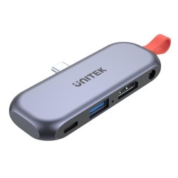 Buy Unitek 4in1 Plugin USB-C Hub - D1070A - iPad Pro-Air in Cyprus, Nicosia, Limassol, Larnaka, Pafos