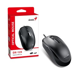 Genius Mouse DX-125 Wired USB-A Silent Black (Boxed) — Buy in Cyprus with Fast Delivery