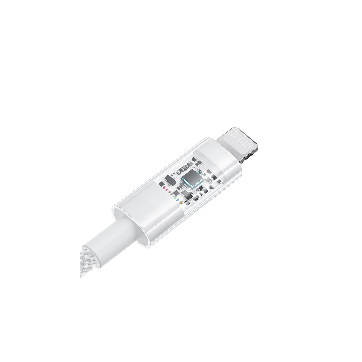 Baseus Cable Lightning to USB-C Gem Series - 1.0m - 20W - White — Buy in Cyprus with Fast Delivery