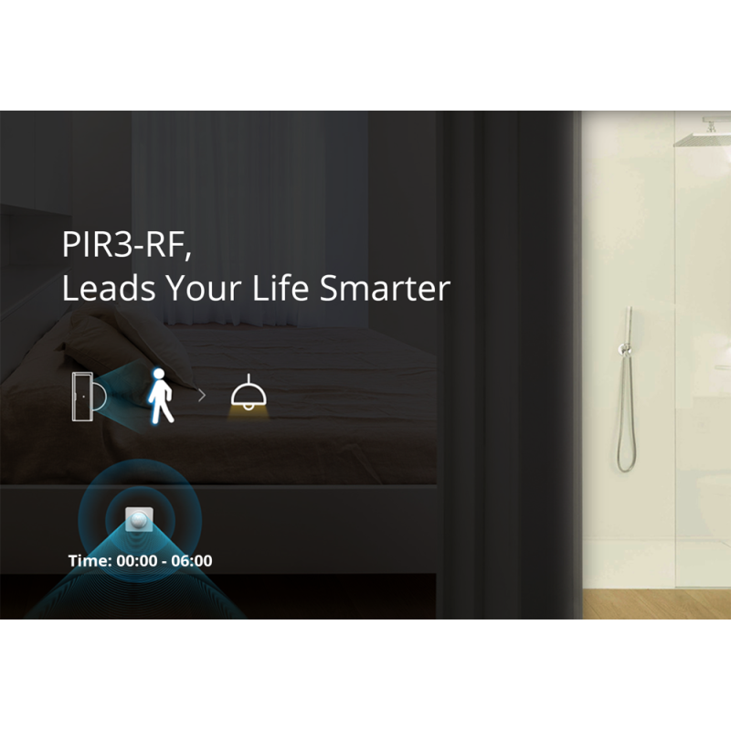 Buy Sonoff Motion Sensor - PIR3 - RF Motion Sensor in Cyprus, Nicosia, Limassol, Larnaka, Pafos