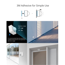 Buy Sonoff Motion Sensor - PIR3 - RF Motion Sensor in Cyprus, Nicosia, Limassol, Larnaka, Pafos