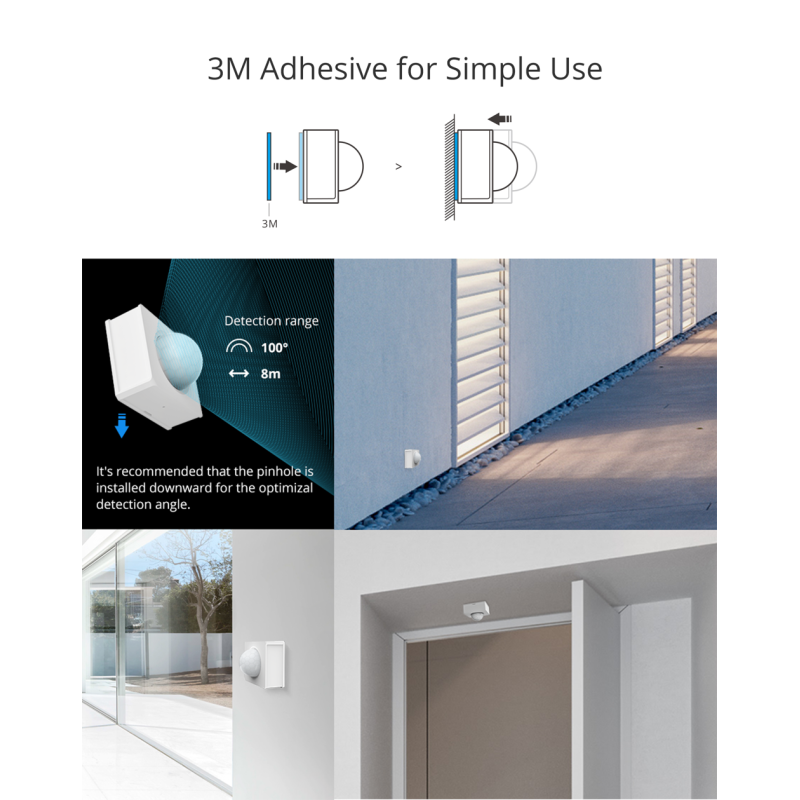 Buy Sonoff Motion Sensor - PIR3 - RF Motion Sensor in Cyprus, Nicosia, Limassol, Larnaka, Pafos