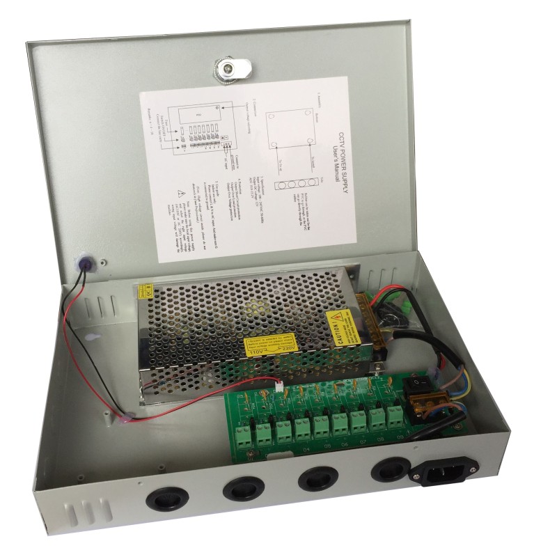 DigitMX Power Supply - DMX-PSU1210M - 12V 10A metal — Buy in Cyprus with Fast Delivery