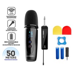 Buy SonicGear Wireless Microphone - WMS 7000 UL - Wireless Microphone with receiver in Cyprus, Nicosia, Limassol, Larnaka, Pafos
