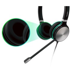 Buy Yealink Headset Ear Cushion - Leather for WH62 WH66 UH36 in Cyprus, Nicosia, Limassol, Larnaka, Pafos