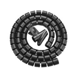 Unitek Cable Organizer Spiral Wrap with Clamp 22 mm 10.0m - OT1102ABK-10M - 22 mm 10.0m — Buy in Cyprus with Fast Delivery