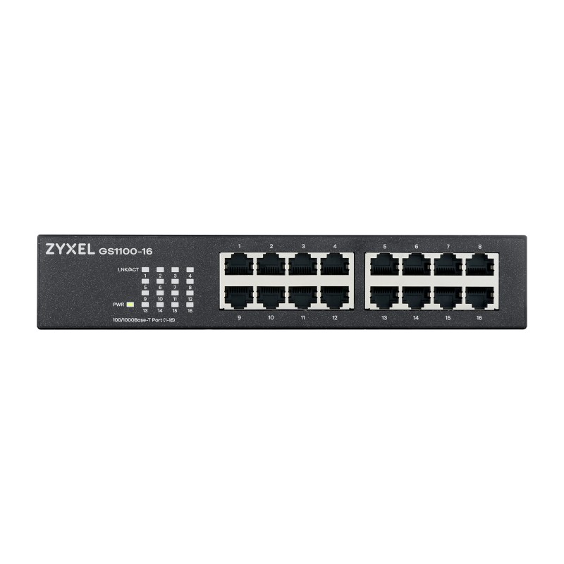 Buy Zyxel Switch Gigabit Ethernet 16-Port R M UK Plug - GS1100-16 - 16-Port R M ... in Cyprus, Nicosia, Limassol, Larnaka, Pafos