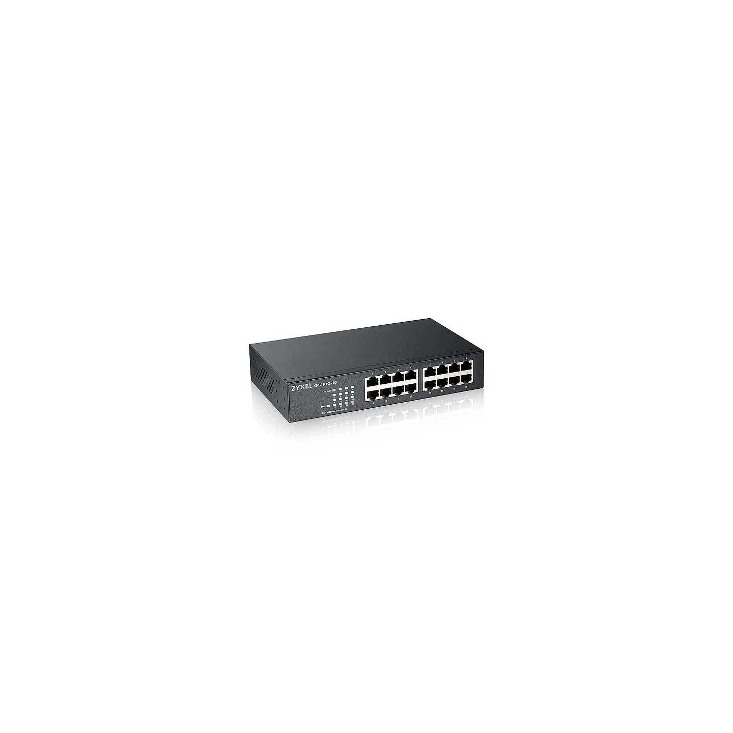 Zyxel Switch Gigabit Ethernet 16-Port R M UK Plug - GS1100-16 - 16-Port R M UK Plug — Buy in Cyprus with Fast Delivery