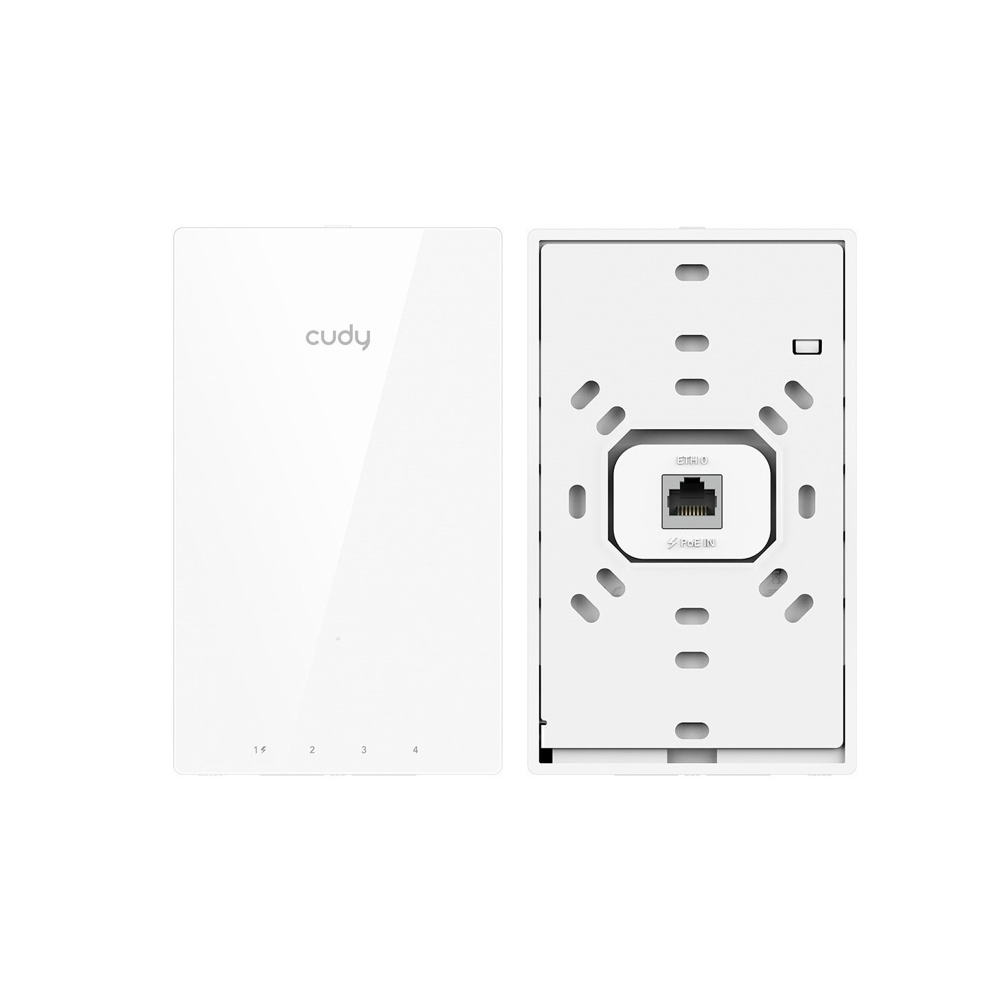 Cudy Access Point Wall-Plate - AX3000 - Dual Band Wi-Fi 6 AP3000 — Buy in Cyprus with Fast Delivery