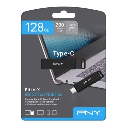 Buy PNY Flash Drive Elite-X USB 3.2 Stick 128GB - FDI128ELTXC - Capless Slider B... in Cyprus, Nicosia, Limassol, Larnaka, Pafos