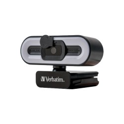 Verbatim AWC-02 Full HD 1080p Autofocus Webcam with Microphone & Light (Boxed) — Buy in Cyprus with Fast Delivery