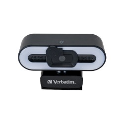Buy Verbatim Webcam - AWC-02 - Full HD Autofocus with Microphone & Light in Cyprus, Nicosia, Limassol, Larnaka, Pafos