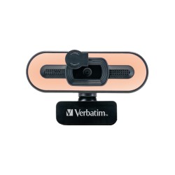 Buy Verbatim Webcam - AWC-02 - Full HD Autofocus with Microphone & Light in Cyprus, Nicosia, Limassol, Larnaka, Pafos