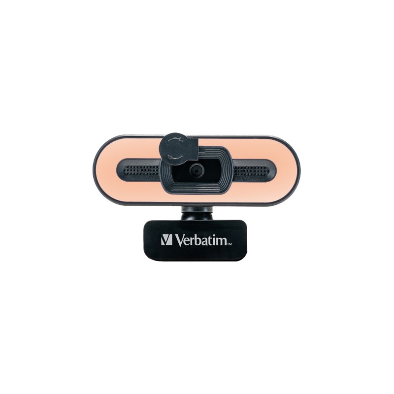 Buy Verbatim Webcam - AWC-02 - Full HD Autofocus with Microphone & Light in Cyprus, Nicosia, Limassol, Larnaka, Pafos
