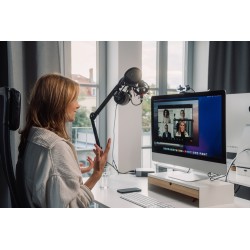 Buy Verbatim Webcam - AWC-02 - Full HD Autofocus with Microphone & Light in Cyprus, Nicosia, Limassol, Larnaka, Pafos