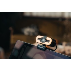 Verbatim AWC-02 Full HD 1080p Autofocus Webcam with Microphone & Light (Boxed) — Buy in Cyprus with Fast Delivery