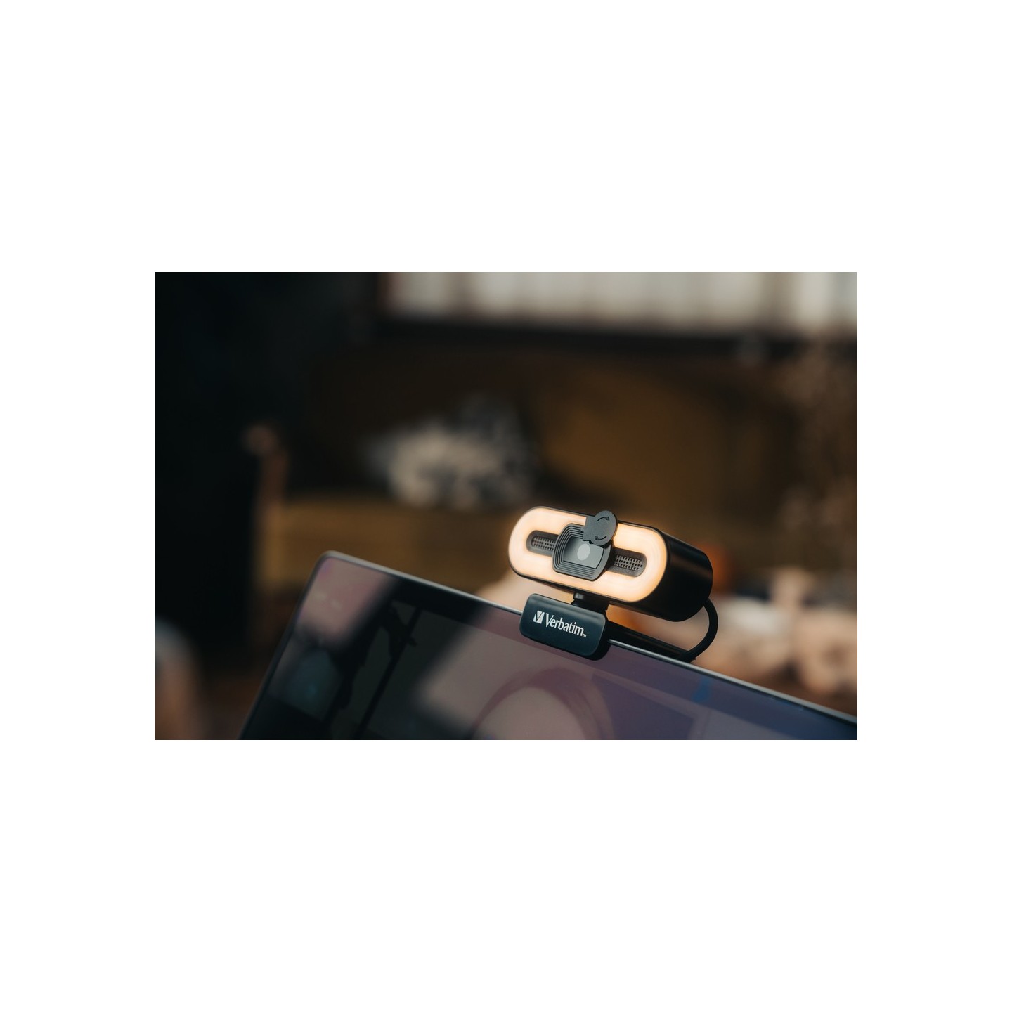 Verbatim AWC-02 Full HD 1080p Autofocus Webcam with Microphone & Light (Boxed) — Buy in Cyprus with Fast Delivery