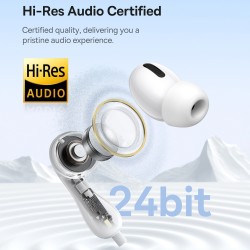 Buy Baseus Headphones - HZ20 - In Ear Wired 3.5mm HiRes White in Cyprus, Nicosia, Limassol, Larnaka, Pafos