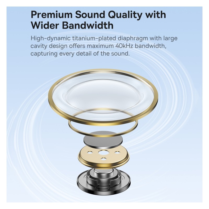 Buy Baseus Headphones - HZ20 - In Ear Wired 3.5mm HiRes White in Cyprus, Nicosia, Limassol, Larnaka, Pafos