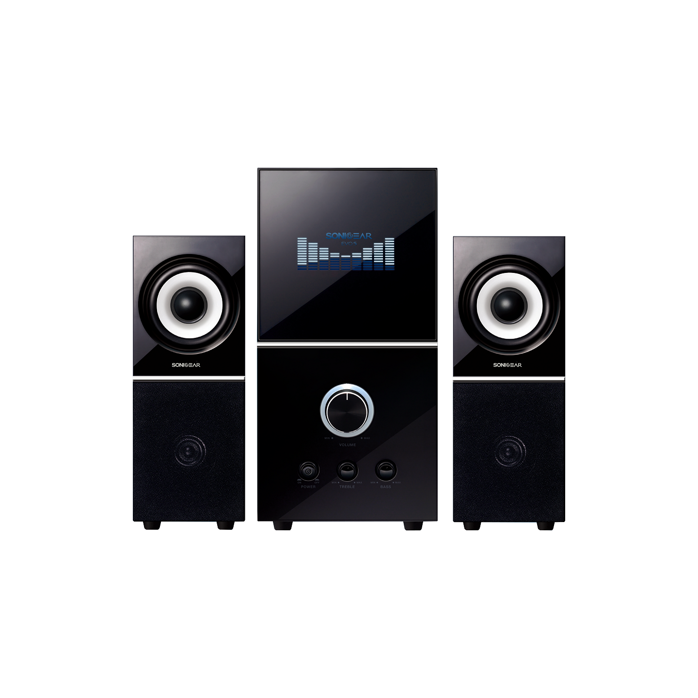 SonicGear EVO5 Pro - BTMI 2.1 - BT Speakers 72W — Buy in Cyprus with Fast Delivery