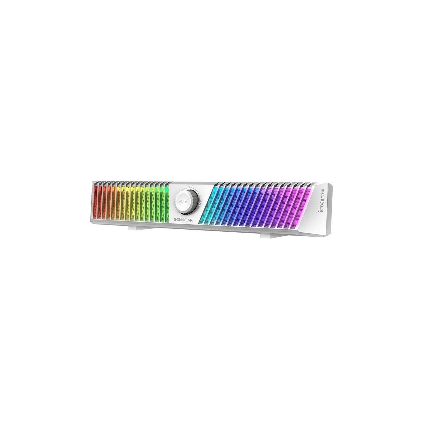 SonicGear BT RGB Soundbar White - iOX Bar III - BT RGB Soundbar White — Buy in Cyprus with Fast Delivery