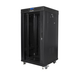 Buy Lanberg Free Standing Cabinet 19'' with Glass Door 22U 60cm Ventilation Pane... in Cyprus, Nicosia, Limassol, Larnaka, Pafos