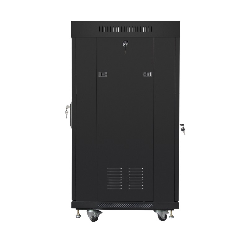 Buy Lanberg Free Standing Cabinet 19'' with Glass Door 22U 60cm Ventilation Pane... in Cyprus, Nicosia, Limassol, Larnaka, Pafos