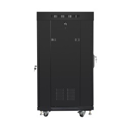 Buy Lanberg Free Standing Cabinet 19'' with Glass Door 22U 60cm Ventilation Pane... in Cyprus, Nicosia, Limassol, Larnaka, Pafos