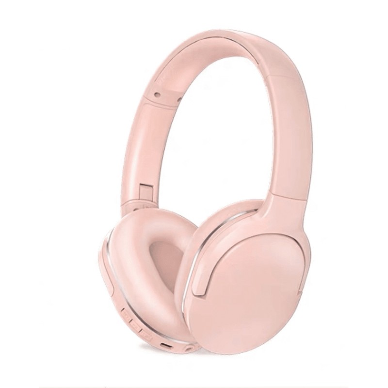 Buy Baseus Wireless Headphones Over Ear Encok - D02 Pro v2 - Pink in Cyprus, Nicosia, Limassol, Larnaka, Pafos