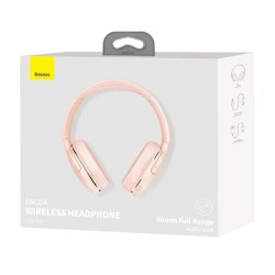 Buy Baseus Wireless Headphones Over Ear Encok - D02 Pro v2 - Pink in Cyprus, Nicosia, Limassol, Larnaka, Pafos