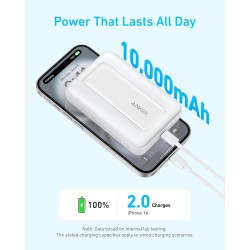 Buy Anker Mobile Powerbank 10000 MagGo Zolo Wireless with 30W USB-C Black - 1000... in Cyprus, Nicosia, Limassol, Larnaka, Pafos